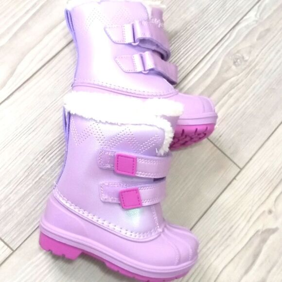 (19-3823) Cat & Jack Winter Boots Toddler  Sz 6 - Picture 5 of 8